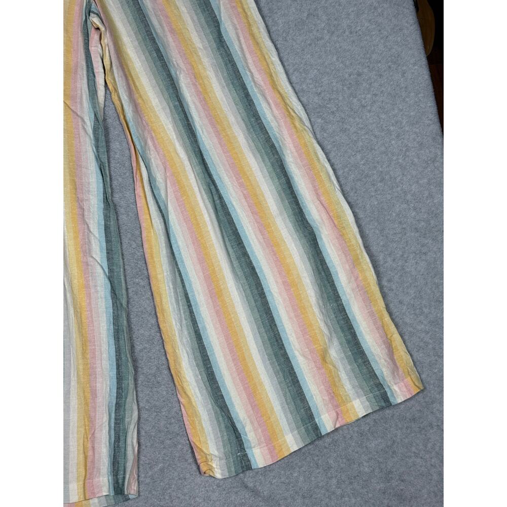 Show Me Your Mumu Womens Size XS Pull On Wide Leg Stripe Pants - Picture 9 of 10